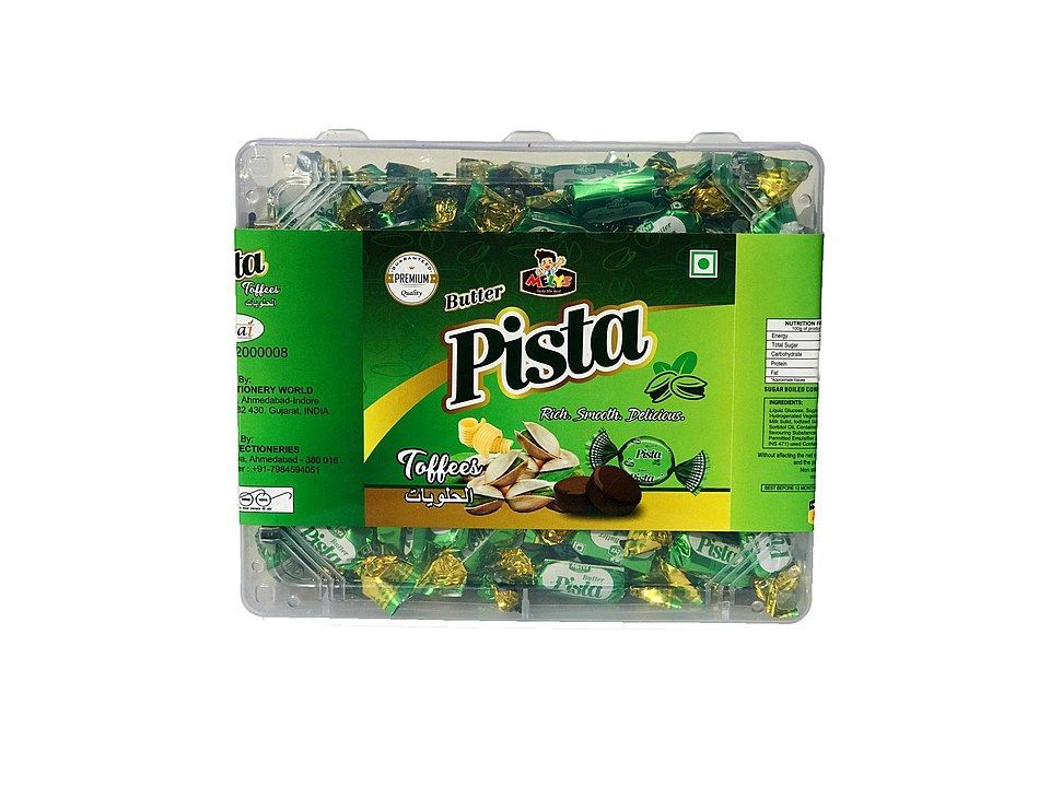 150 piece pista toffee container lunch box  uploaded by TriStar Confectioneries on 7/23/2020
