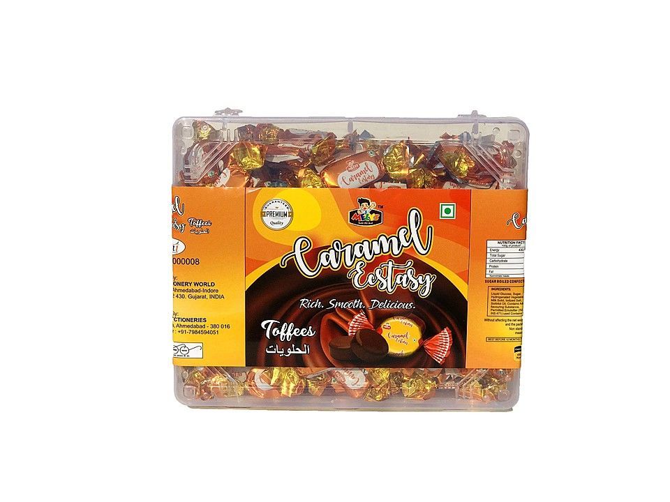 150 piece caramel toffee container lunch box  uploaded by TriStar Confectioneries on 7/23/2020
