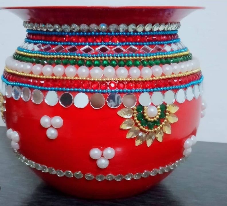 Kalash uploaded by Decorative pooja thalis on 4/7/2021