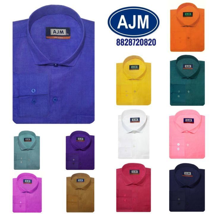 Mens Shirt Manufacturer Wholesale Cash On Delivery uploaded by AJM Exports Pvt Ltd on 4/7/2021