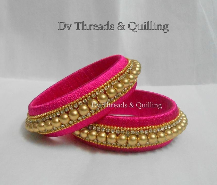 Post image Silk thread bangles