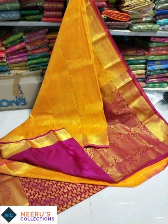 Soft Semi Silk Sarees  uploaded by NEERU'S BEST PRICE COLLECTION'S  on 4/7/2021
