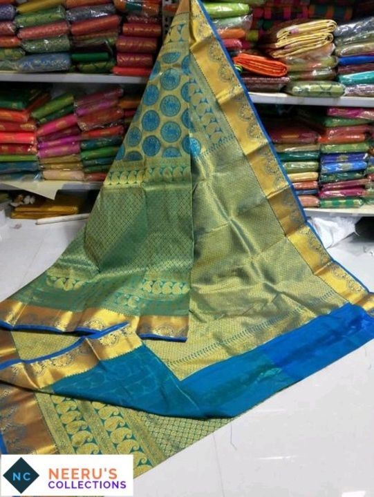 Semi Silk Sarees  uploaded by NEERU'S BEST PRICE COLLECTION'S  on 4/7/2021