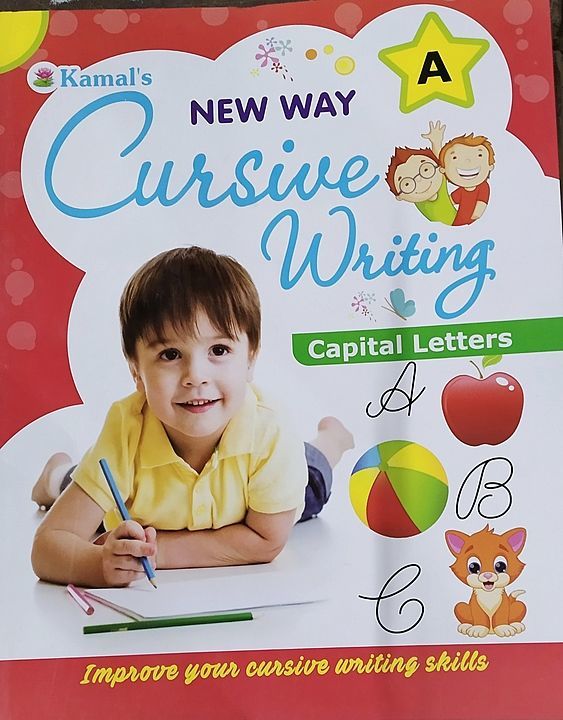 Cursive Writing Books Part A uploaded by Indian Map House on 7/23/2020
