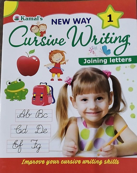 Cursive Writing Books Part 1 uploaded by Indian Map House on 7/23/2020