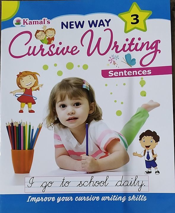 Cursive Writing Books Part 3 uploaded by Indian Map House on 7/23/2020