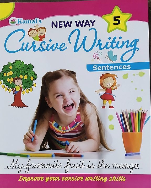 Cursive Writing Books Part 5 uploaded by Indian Map House on 7/23/2020
