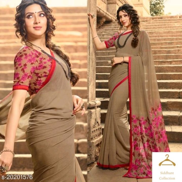 Myra Alluring Sarees
Saree Fabric: Georgette
Blouse: Running Blouse
Blouse Fabric: Georgette
Pattern uploaded by business on 4/7/2021