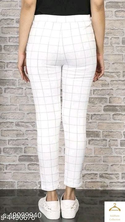 Stylish Modern Women Jeggings
Fabric: Spandex
Sizes: 
34 (Waist Size: 34 in, Length Size: 35 in, Hip uploaded by business on 4/7/2021