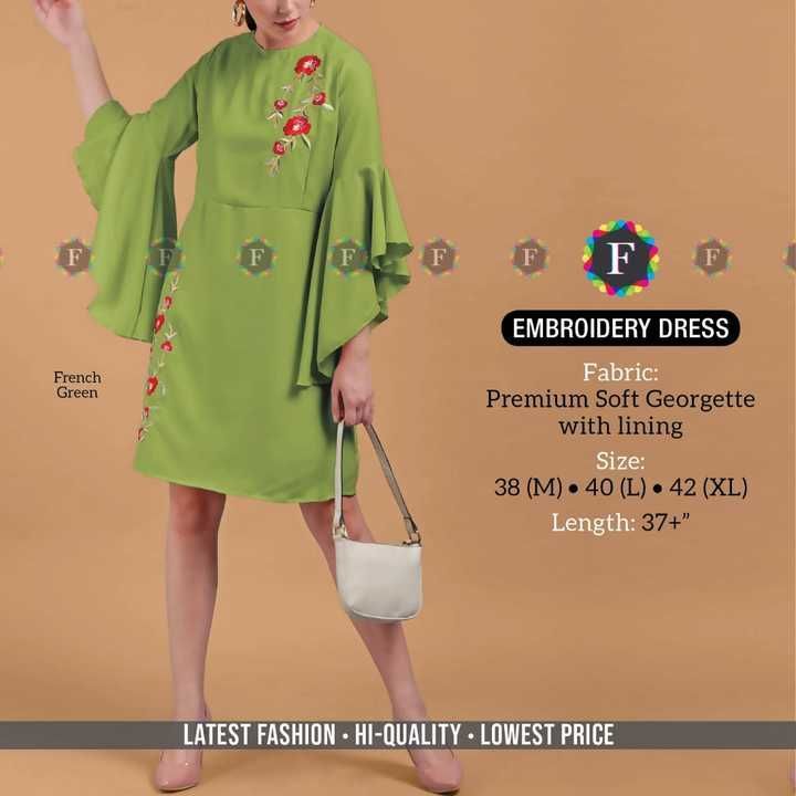 EMBROIDERY DRESS uploaded by Quality_Achievers on 4/7/2021
