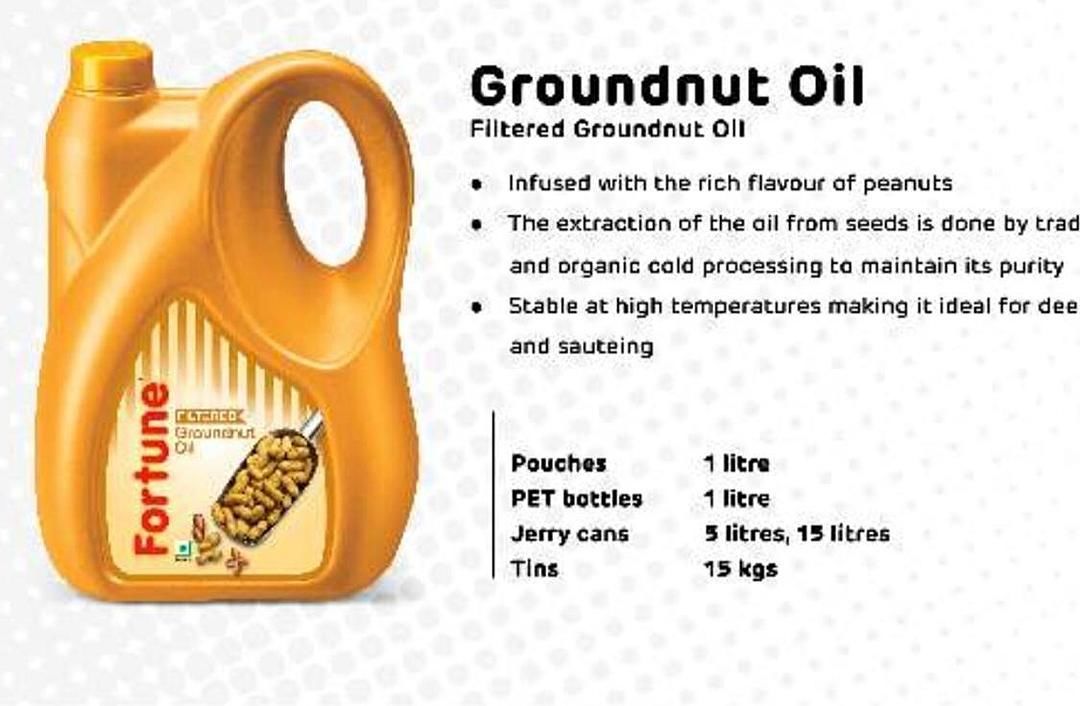 Fortune Ground Nut oil uploaded by Adani Wilmar Ltd on 7/23/2020