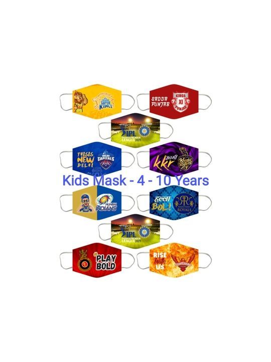 IPL Kids Mask Pack of 5 uploaded by business on 4/7/2021