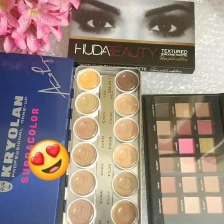 Kryolan and Huda combo uploaded by KR collection on 4/8/2021