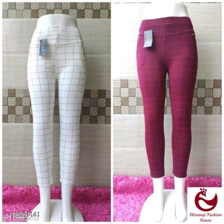 Combo pack women jeggings  uploaded by business on 4/8/2021