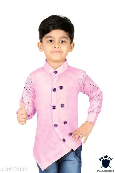 Latest Trendy Cotton Kid'S Boy'S Shirts uploaded by business on 4/8/2021