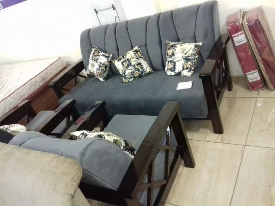 5 setar sofa 5 year warnty sawguun woodern  uploaded by Jd furniture all wood work  on 4/8/2021