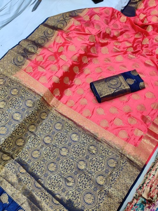 Rich silk saree uploaded by Om Shiv creation  on 4/8/2021