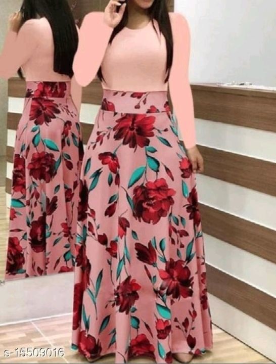 long womens dress uploaded by branded  on 4/8/2021