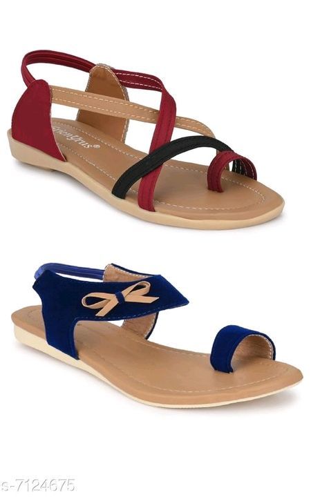 Catalog Name:*Women Sandal Combo Pack*
Material: Variable ( Product Dependent )
Sole Material: TPR
P uploaded by MIF FASHION STORE on 4/8/2021