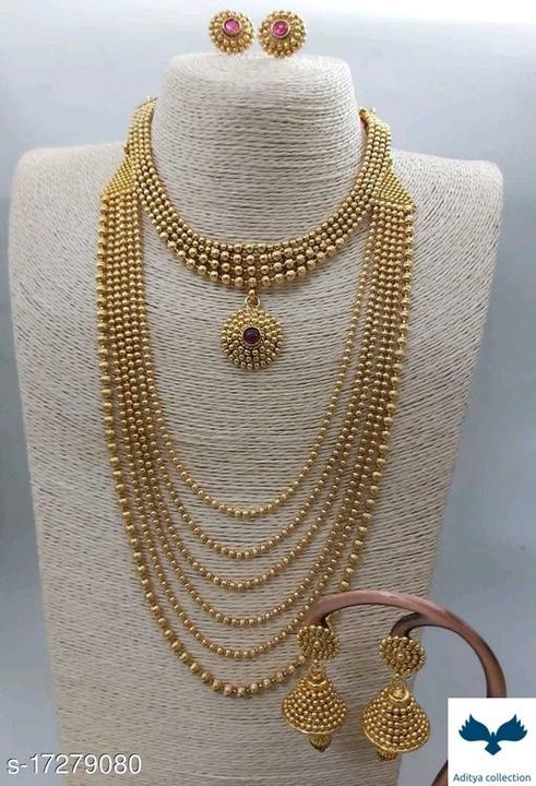 Gold plated necklace uploaded by Fashion studio on 4/8/2021