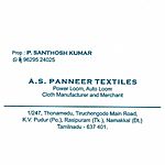 Business logo of A.S.Panneer textiles