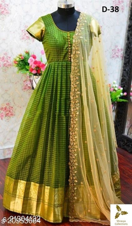 Long gown uploaded by Shravya collections on 4/8/2021