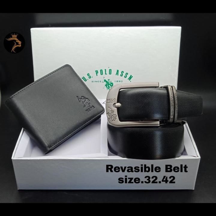 US POLO WALLET & BELT uploaded by Rakesh Textiles on 4/9/2021