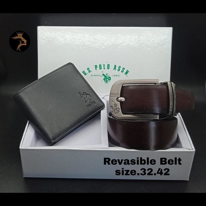 US POLO WALLET & BELT uploaded by Rakesh Textiles on 4/9/2021