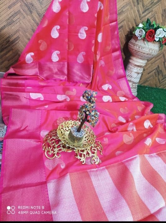 Banarasi fancy Monika cotton uploaded by Anushka fashion on 4/9/2021