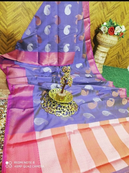 Banarasi fancy Monika cotton uploaded by Anushka fashion on 4/9/2021