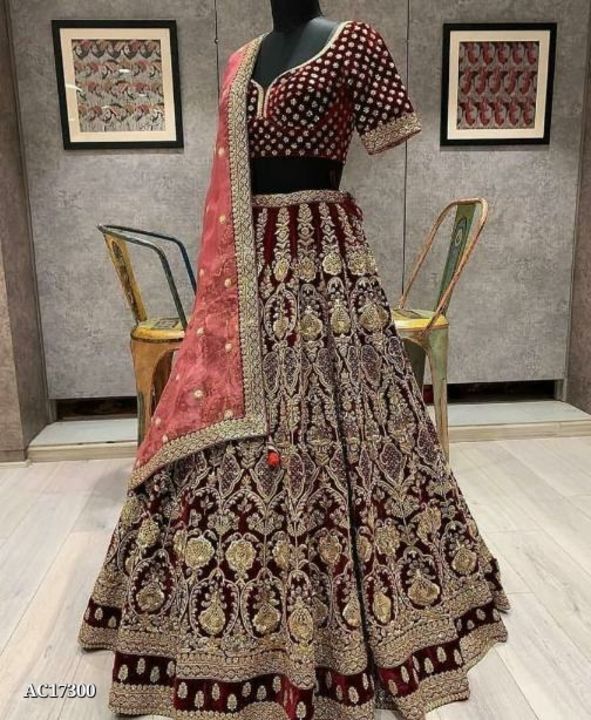 Post image Catalog Name: *FANCY DESIGNER WEAR LEHENGA CHOLI WITH DUPATTA*

*NEW FANCY DISIGNER WEAR COLLECTION EMBROIDERY LEHENGA CHOLI WITH DUPATTA*

•LEHENGA DETAIL•
FABRIC : Heavy Tafeta silk
FLAIR : 2.5meter😍
WORK : Heavy Embroidery
Inner : Ultra satin 
Semi Stitched
Up to 44” Size (LENGTH : 44”)

•CHOLI DETAIL•
FABRIC : Heavy Tafeta silk
WORK : Embroidery
Un-Stitched 0.80 Meter
Up to 46” Size Available

•DUPATTA DETAIL•
_ Net Dupatta (2.1mtr)_
_ Embroidery And Embroidery Lace Work_

*Qaulity Product*

🍓🍓🍓🍓🍓🍓🍓🍓🍓🍓

🚚 _*Free Shipping.*_1700