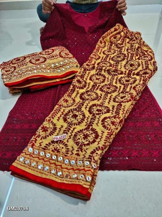 latest collection of pant kurti duppata* uploaded by Saree shop on 4/9/2021