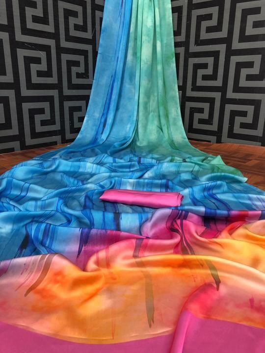 Rv digital japan silk printed saree for woman's uploaded by THE TAPADIYA HOUSE  on 4/9/2021
