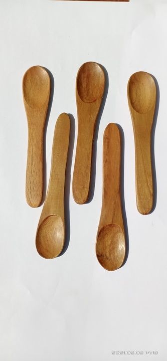 Wooden mini Cosmatic spatula uploaded by Wooden handi craft on 4/9/2021