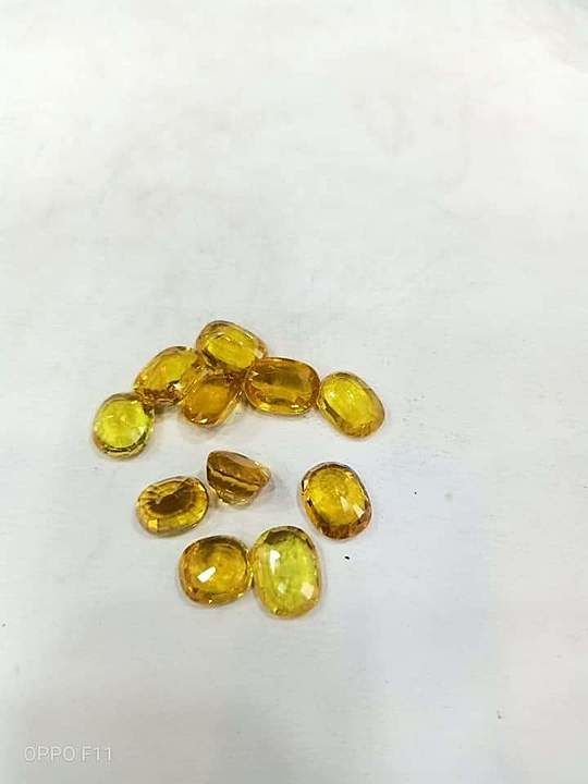 Natural yellow sapphire uploaded by business on 7/24/2020