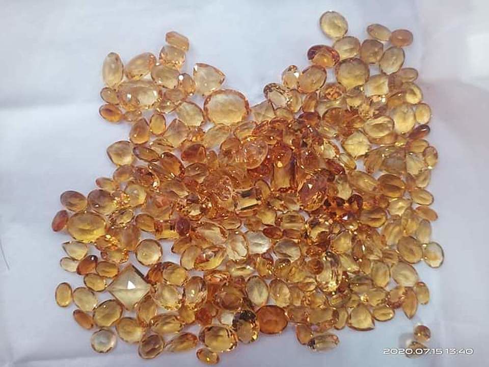 Yellow topaz (citirine) uploaded by Hawaij gems and jewelery on 7/24/2020