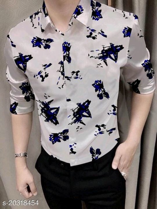 Men's stylish shirt uploaded by business on 4/9/2021