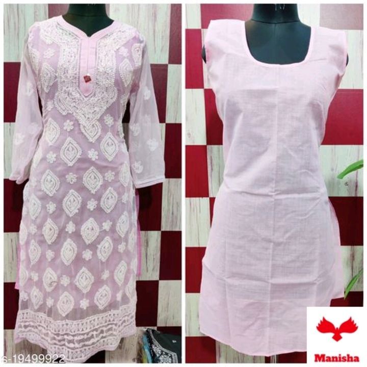 Banita Fabulous Kurtis
Fabric: Chiffon
Pattern: Chikankari
Combo of: Single
Sizes:
XL (Bust Size: 42 uploaded by business on 4/9/2021