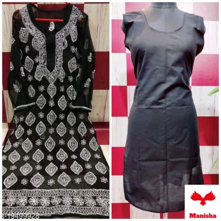 Banita Fabulous Kurtis
Fabric: Chiffon
Pattern: Chikankari
Combo of: Single
Sizes:
XL (Bust Size: 42 uploaded by Any ladies product and home decor on 4/9/2021