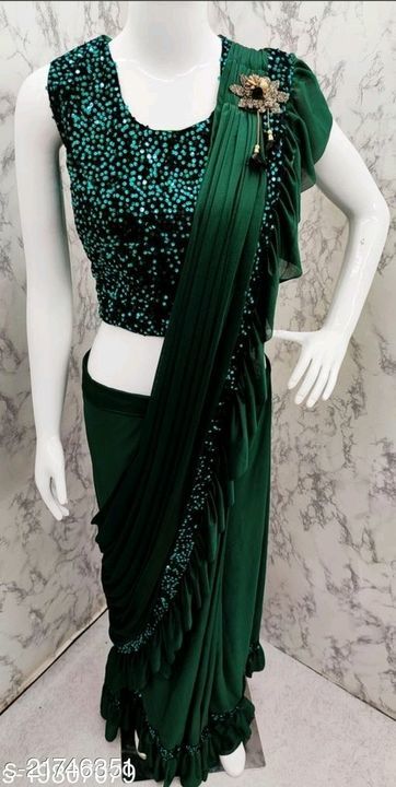 Post image Stylus Girls Sarees

Saree Fabric: Silk
Blouse Fabric: Velvet
Blouse: Running Blouse
Blouse Pattern: Sequence
Multipack: 1
Sizes: 
Free Size
Free cod and delivery for single piece also ..