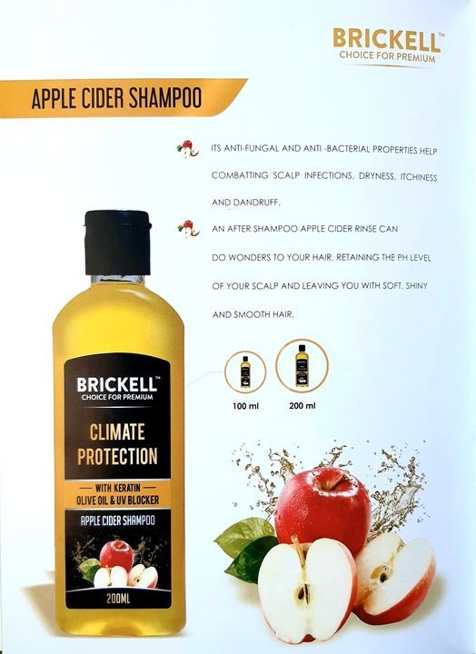 Apple cider shampoo uploaded by PERSONAL CARE AND HOME CARE PRODUCT on 4/9/2021