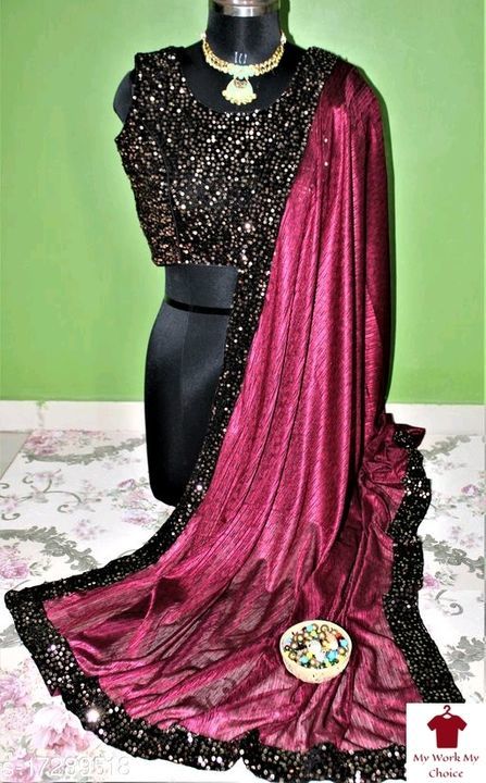 Checkout this hot & latest Sarees
Aishani Attractive Sarees
Saree Fabric: Lycra
Blouse: Running Bl uploaded by business on 4/9/2021