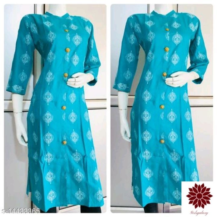 Women Rayon A-line Printed Yellow Kurti

Fabric: Rayon
Combo of: Single
Sizes:
XL (Bust Size: 42 in, uploaded by business on 4/9/2021
