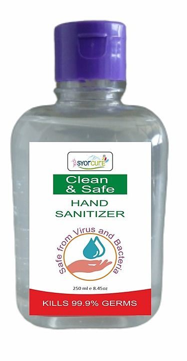 250 ml sanitizer  uploaded by business on 5/19/2020