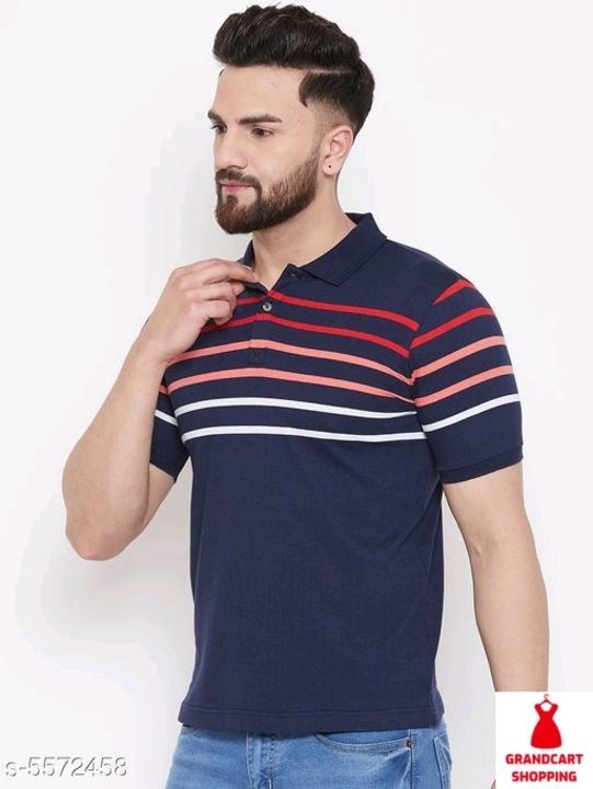 Trendy Partywear Men Tshirts uploaded by business on 4/9/2021