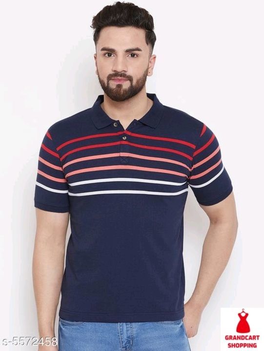 Trendy Partywear Men Tshirts uploaded by GRANDCART SHOPPING  on 4/9/2021