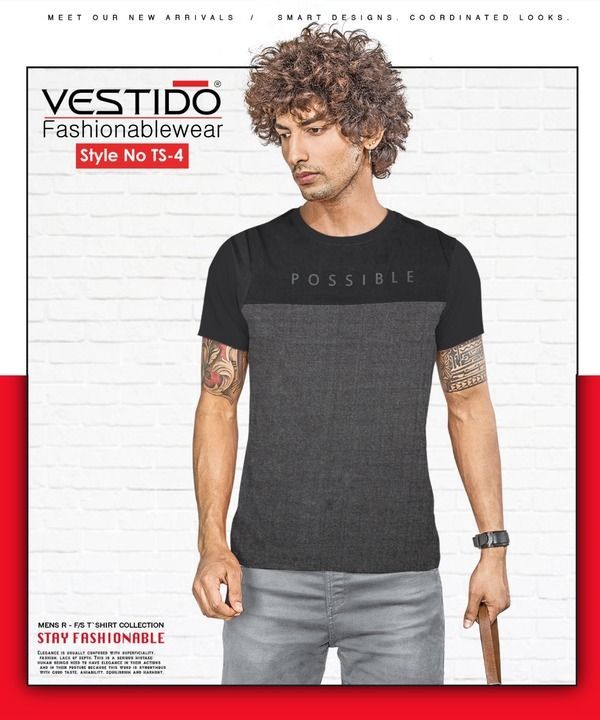 Mens tshirt uploaded by SURBHI HOSIERY AND GARMENTS on 4/10/2021