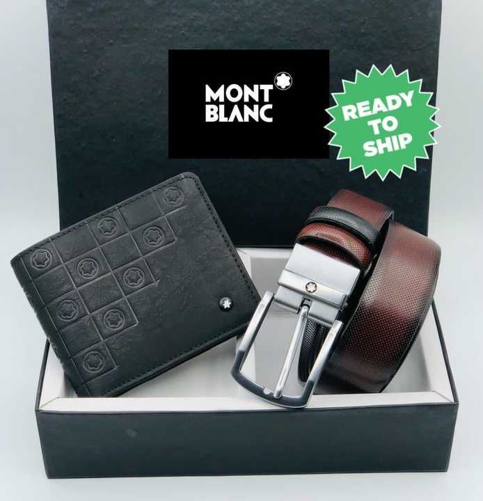 Bnwmpc
* 😍 WALLET😍&BELT* combo
       GENUINE LEATHER 
             ❇️ HEAVY buckle ❇️
     
    G uploaded by XENITH D UTH WORLD on 4/10/2021