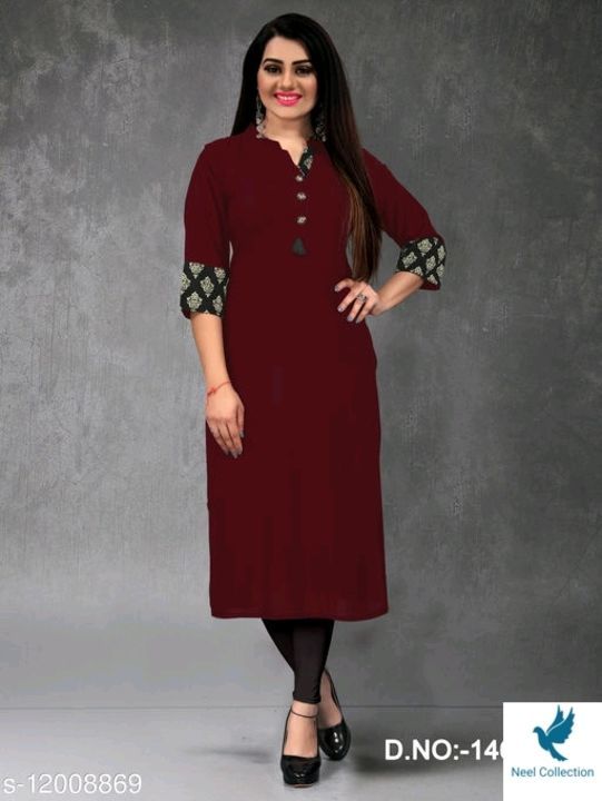 Post image Women Rayon A-line Printed Yellow Kurti

Fabric: Rayon
Sleeve Length: Three-Quarter Sleeves
Pattern: Printed
Combo of: Single
Sizes:
XL (Bust Size: 42 in, Size Length: 44 in) 
4XL (Bust Size: 48 in, Size Length: 44 in) 
5XL (Bust Size: 50 in, Size Length: 44 in) 
6XL (Bust Size: 52 in, Size Length: 44 in) 
L (Bust Size: 40 in, Size Length: 44 in) 
M (Bust Size: 38 in, Size Length: 44 in) 
XXXL (Bust Size: 46 in, Size Length: 44 in) 
XXL (Bust Size: 44 in, Size Length: 44 in) 

Dispatch: 2-3 Days