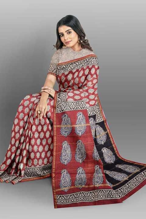 Product uploaded by Hand block printed sarees on 4/10/2021